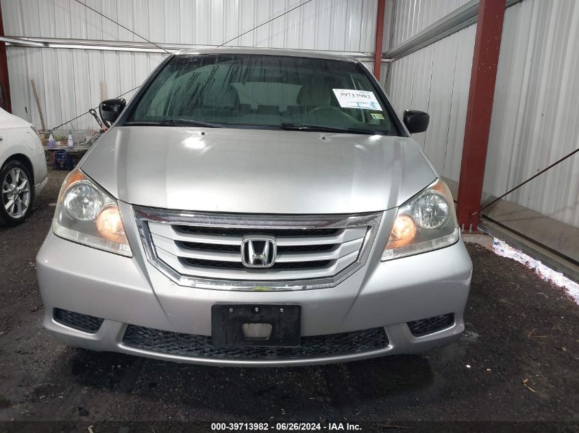 2009 Honda Odyssey Lx VIN: 5FNRL38259B053989 Lot: 39713982