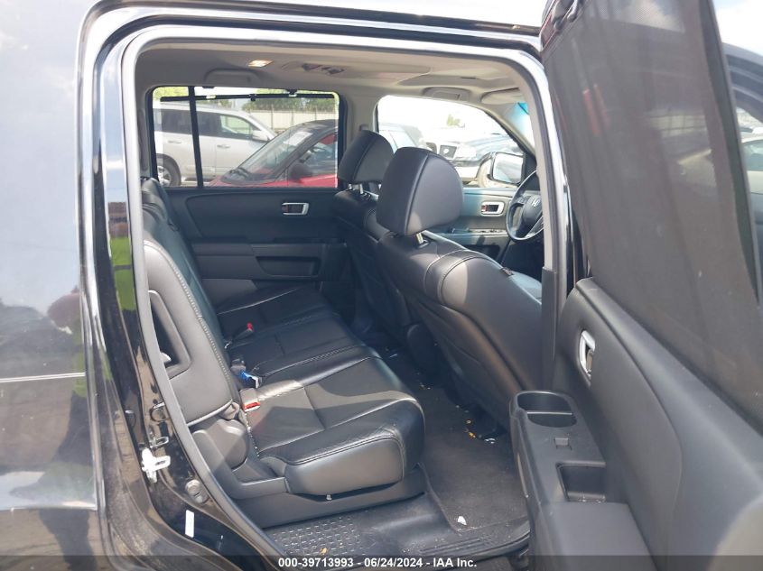 2011 Honda Pilot Touring VIN: 5FNYF4H98BB088375 Lot: 39713993