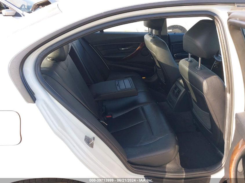 2013 BMW 328 I Sulev VIN: WBA3C1C54DF437503 Lot: 39713999