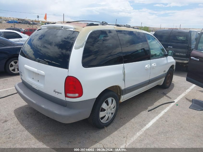 1997 Plymouth Voyager Se VIN: 1P4GP45R2VB328634 Lot: 39714002