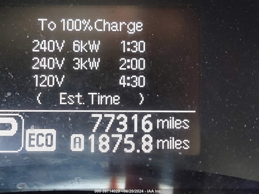 2013 Nissan Leaf Sv VIN: 1N4AZ0CP0DC402792 Lot: 39714020