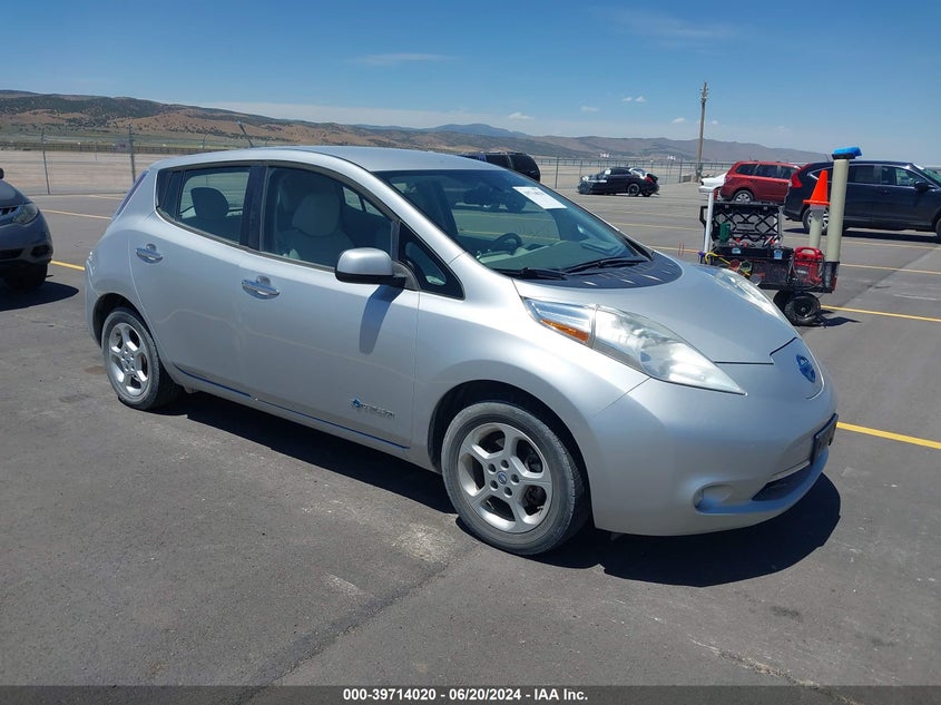 2013 Nissan Leaf Sv VIN: 1N4AZ0CP0DC402792 Lot: 39714020