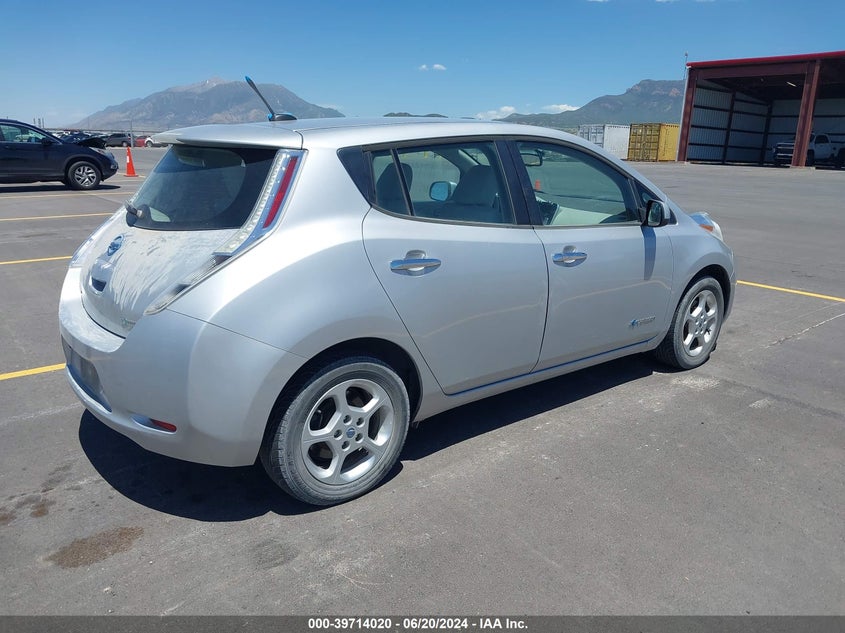 2013 Nissan Leaf Sv VIN: 1N4AZ0CP0DC402792 Lot: 39714020