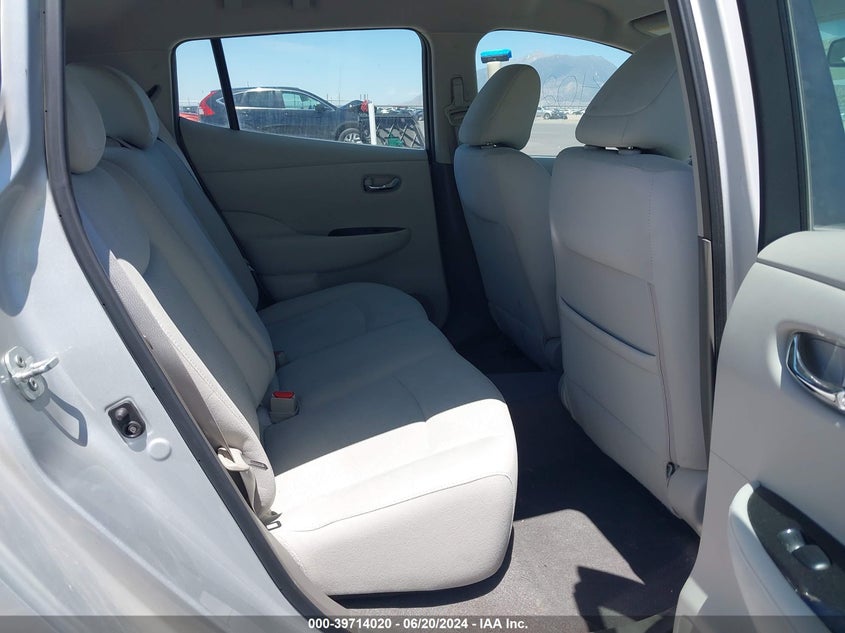 2013 Nissan Leaf Sv VIN: 1N4AZ0CP0DC402792 Lot: 39714020