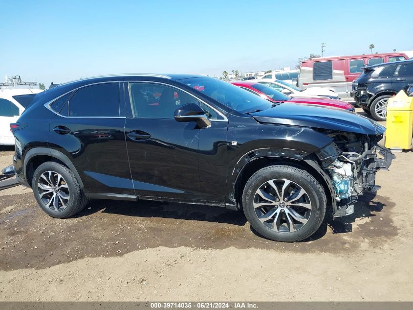 2017 Lexus Nx 200T F Sport VIN: JTJBARBZXH2141872 Lot: 39714035