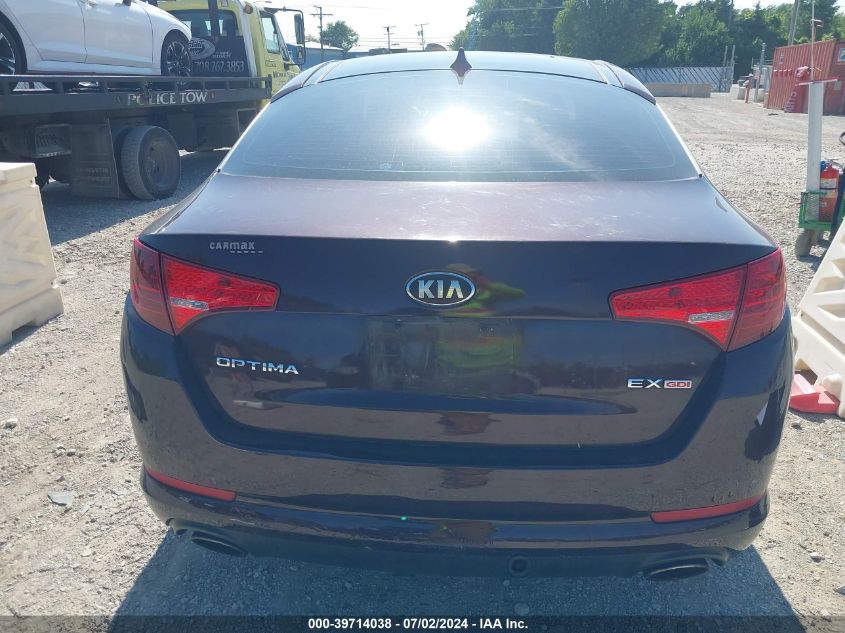 2013 Kia Optima Ex VIN: 5XXGN4A73DG117773 Lot: 39714038