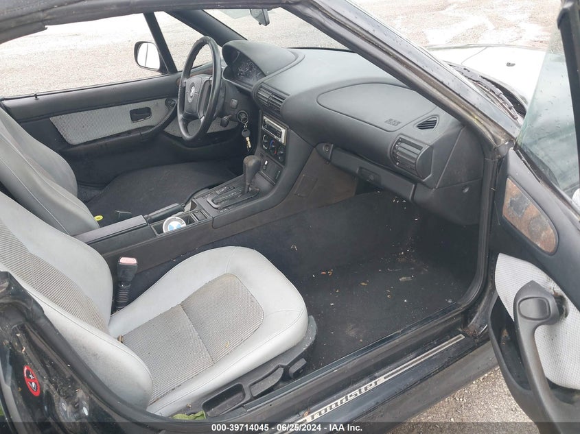 1997 BMW Z3 1.9L Roadster VIN: 4USCH7329VLB78889 Lot: 39714045