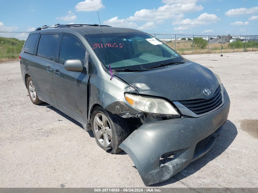 2013 Toyota Sienna Le V6 8 Passenger VIN: 5TDKK3DC8DS297076 Lot: 39714055