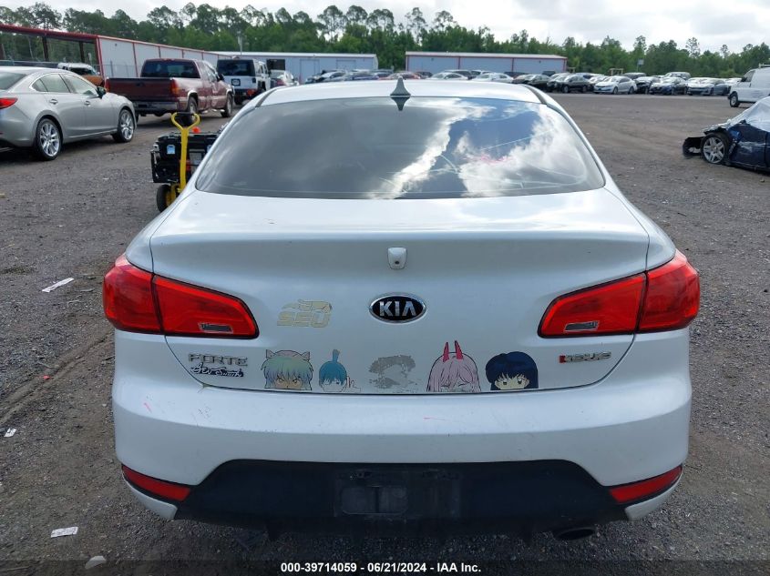 2014 Kia Forte Koup Ex VIN: KNAFX6A8XE5229841 Lot: 39714059