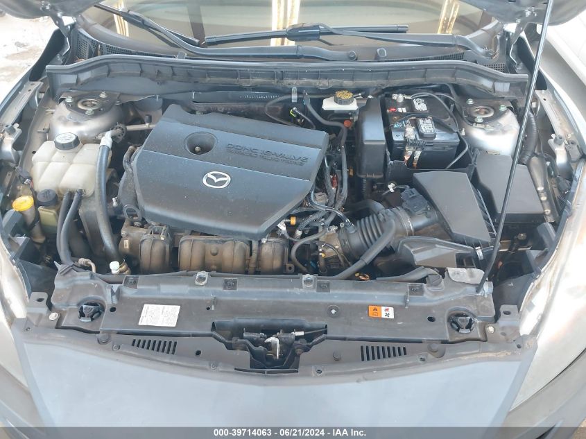 2011 Mazda Mazda3 S Sport VIN: JM1BL1K62B1375537 Lot: 39714063