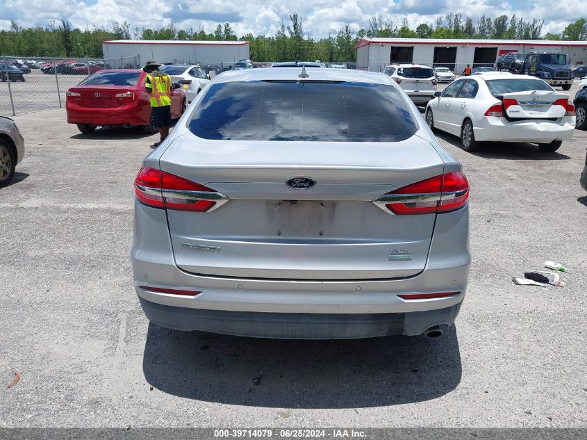 2019 Ford Fusion Sel VIN: 3FA6P0CD5KR252677 Lot: 39714079