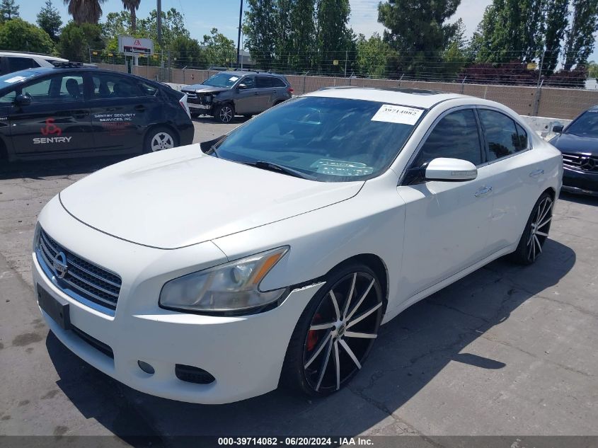 2011 Nissan Maxima 3.5 Sv VIN: 1N4AA5APXBC814139 Lot: 39714082