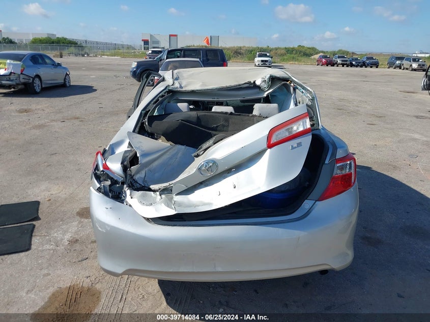 2012 Toyota Camry L/Le/Se/Se Limited Edition/Xle VIN: 4T1BF1FK4CR170427 Lot: 39714084