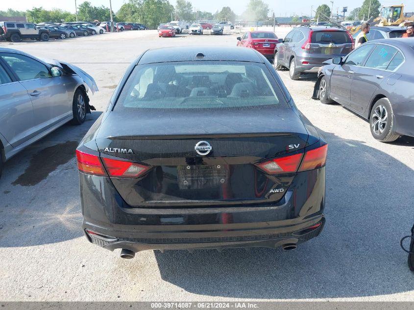 2020 Nissan Altima Sv Intelligent Awd VIN: 1N4BL4DW8LC134687 Lot: 39714087