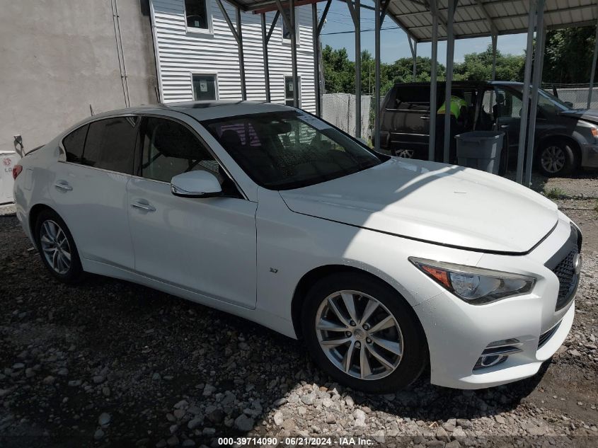 2015 Infiniti Q50 Premium VIN: JN1BV7AP0FM338453 Lot: 39714090