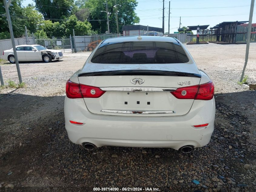 2015 Infiniti Q50 Premium VIN: JN1BV7AP0FM338453 Lot: 39714090