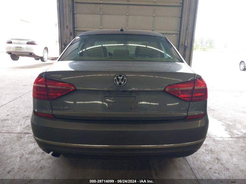2016 Volkswagen Passat 1.8T S VIN: 1VWAT7A30GC003709 Lot: 39714099