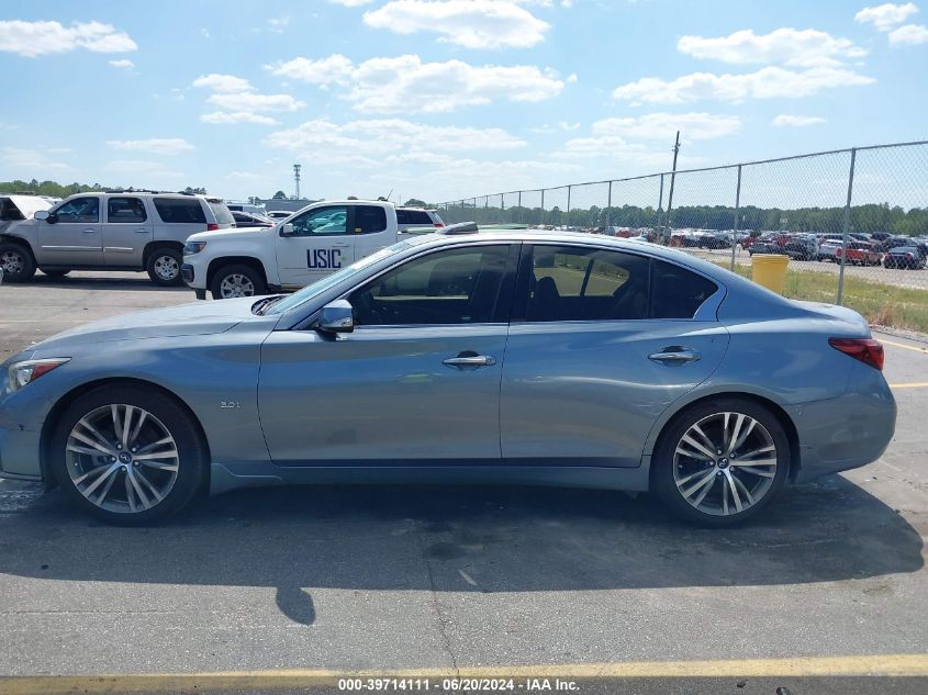 2018 Infiniti Q50 3.0T Sport VIN: JN1EV7AP8JM364952 Lot: 39714111