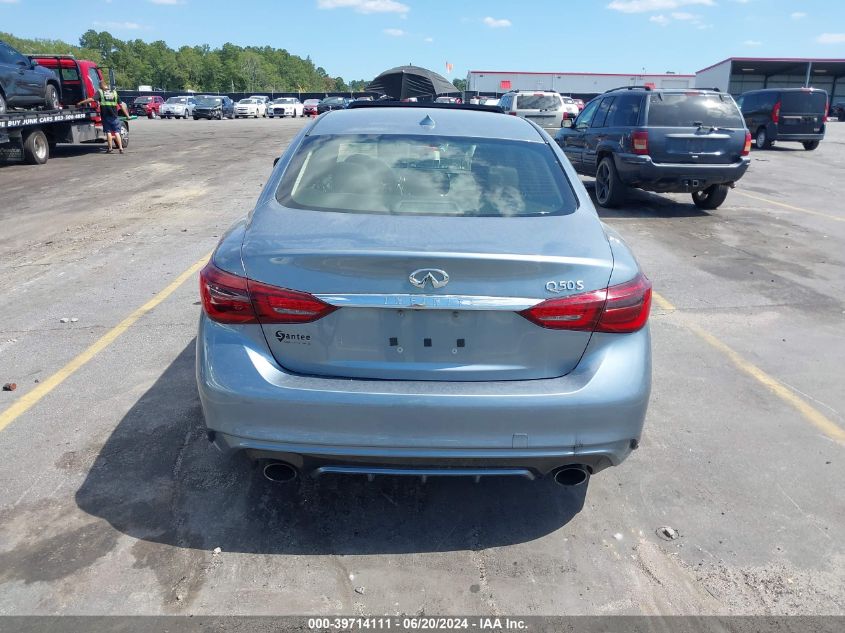 2018 Infiniti Q50 3.0T Sport VIN: JN1EV7AP8JM364952 Lot: 39714111