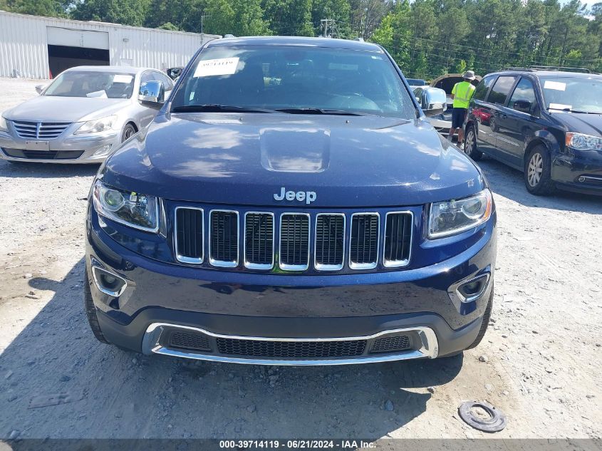 2014 Jeep Grand Cherokee Limited VIN: 1C4RJFBG3EC246385 Lot: 39714119