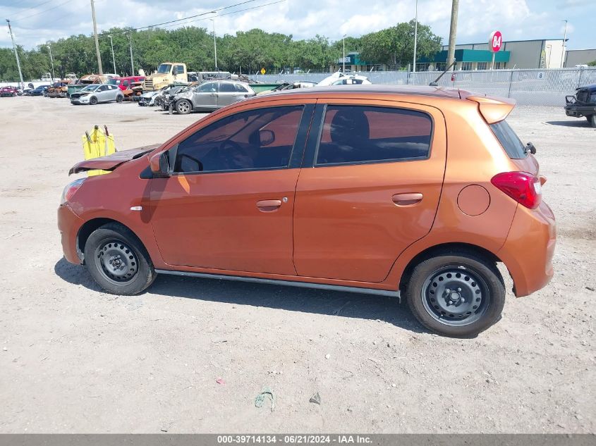 2018 Mitsubishi Mirage Es VIN: ML32A3HJ7JH013631 Lot: 39714134