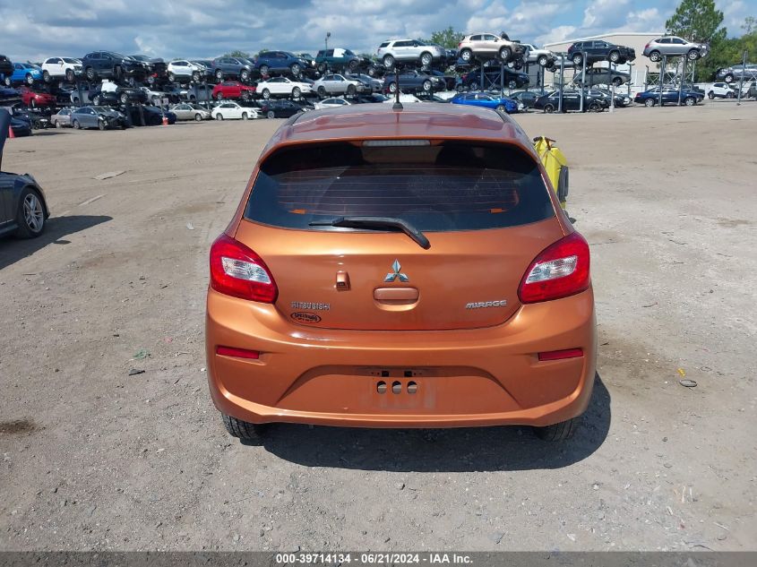 2018 Mitsubishi Mirage Es VIN: ML32A3HJ7JH013631 Lot: 39714134