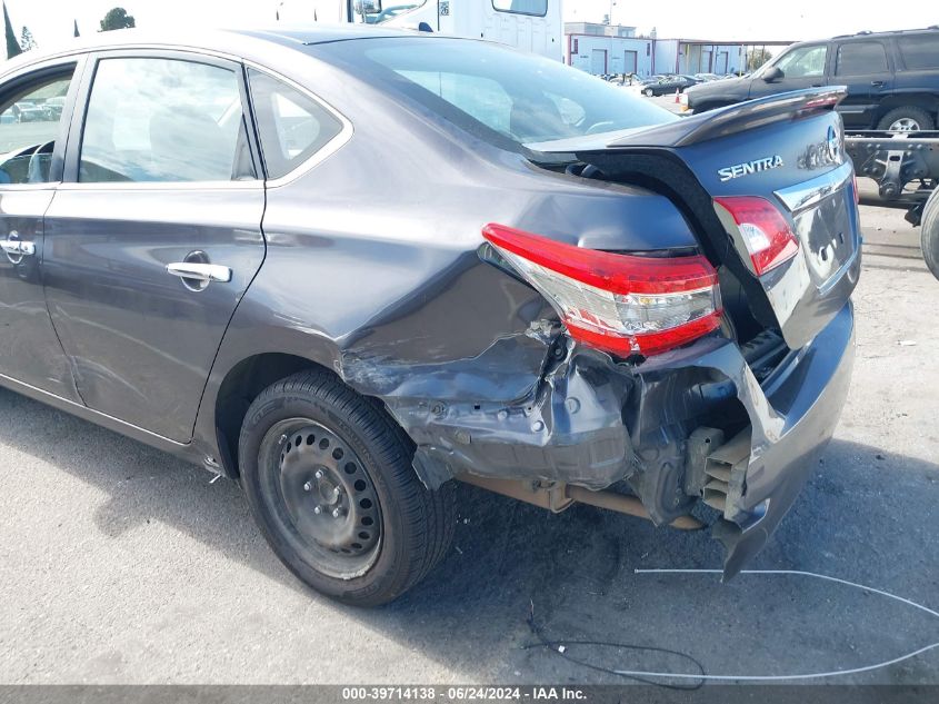 2014 NISSAN SENTRA SV - 3N1AB7AP5EY292506