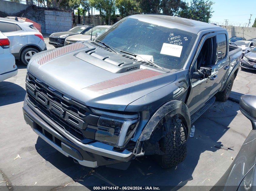 VIN 1FTFW1RG5RFA54905 2024 FORD F-150 RAPTOR