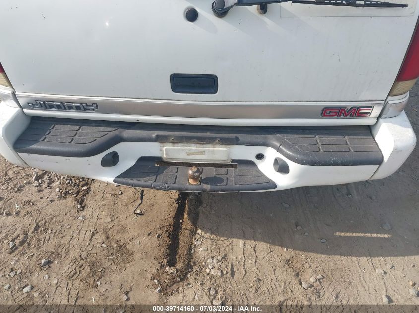 2000 GMC Jimmy Sle VIN: 1GKDT13W0Y2293885 Lot: 39714160