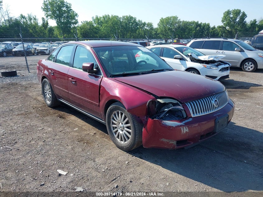 2005 Mercury Montego Premier VIN: 1MEFM421X5G605765 Lot: 39714179