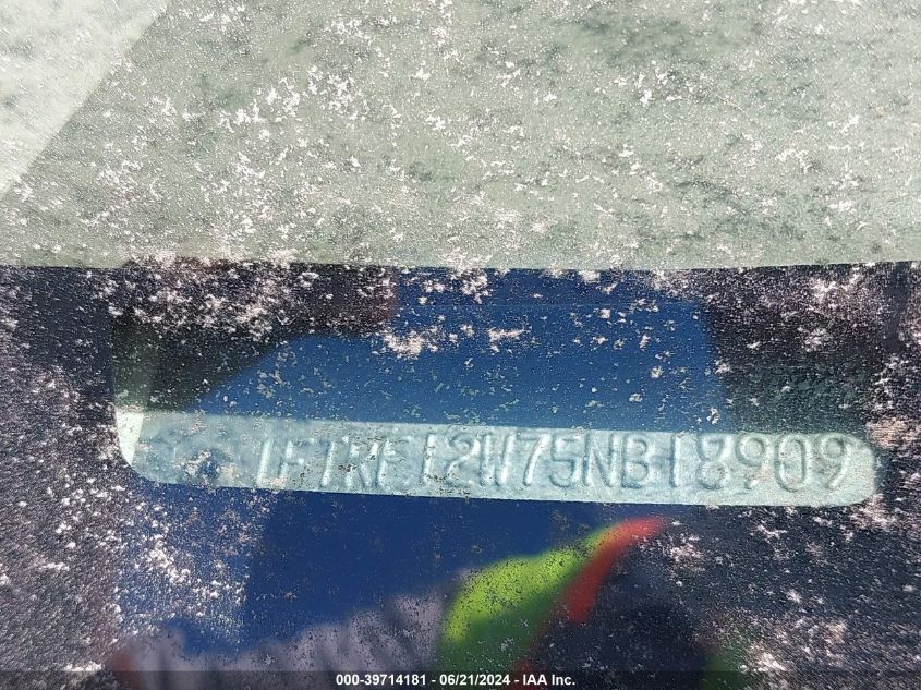 2005 Ford F-150 Stx/Xl/Xlt VIN: 1FTRF12W75NB18909 Lot: 39714181