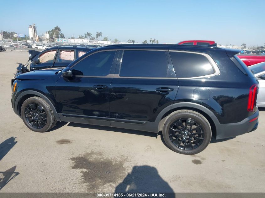 2022 Kia Telluride Ex VIN: 5XYP3DHC4NG312111 Lot: 39714185