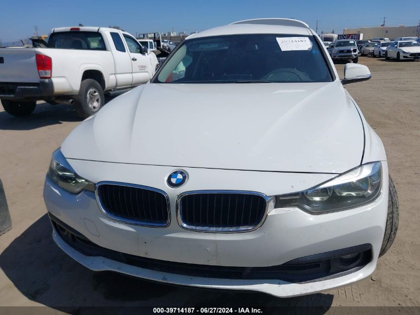 2016 BMW 320I VIN: WBA8A9C54GK618459 Lot: 39714187