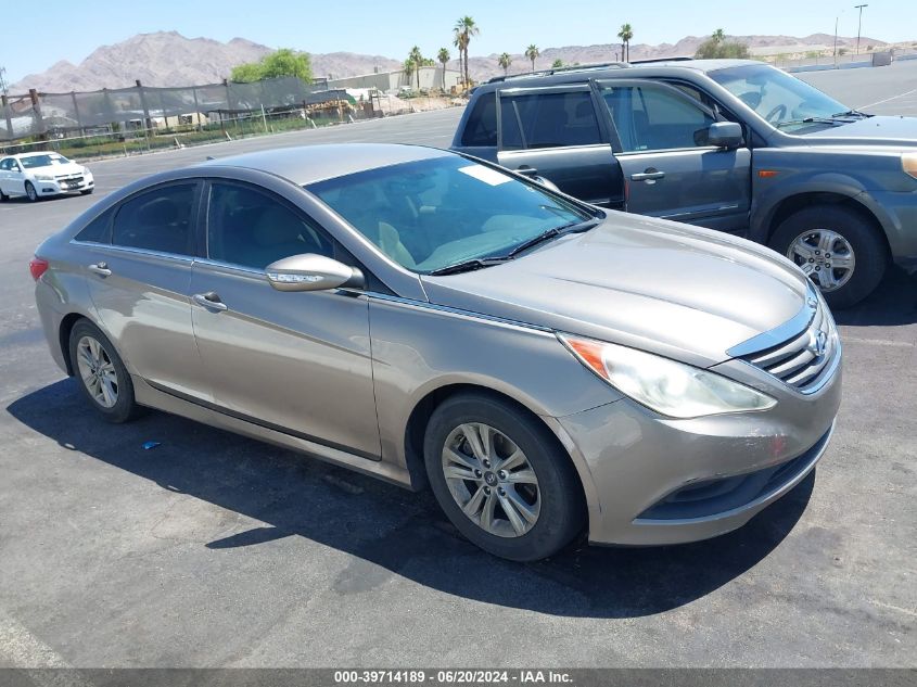 2014 Hyundai Sonata Gls VIN: 5NPEB4AC6EH851200 Lot: 39714189