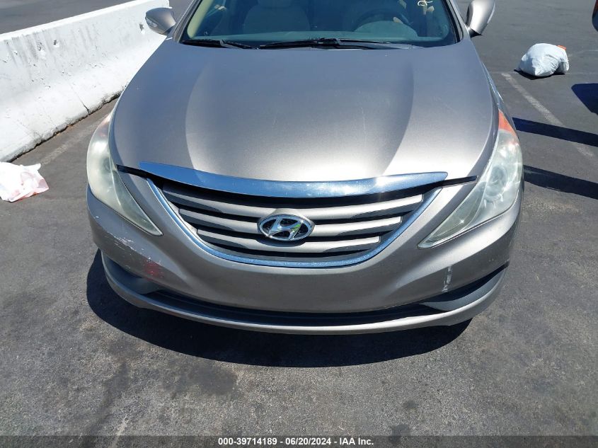 2014 Hyundai Sonata Gls VIN: 5NPEB4AC6EH851200 Lot: 39714189