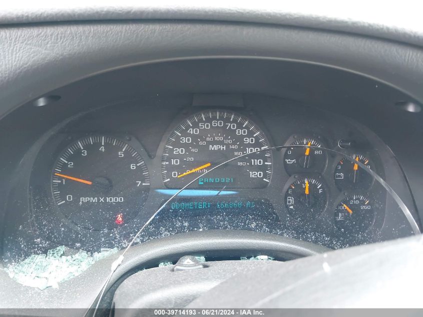 2003 Chevrolet Trailblazer Ltz VIN: 1GNDS13S232249270 Lot: 39714193