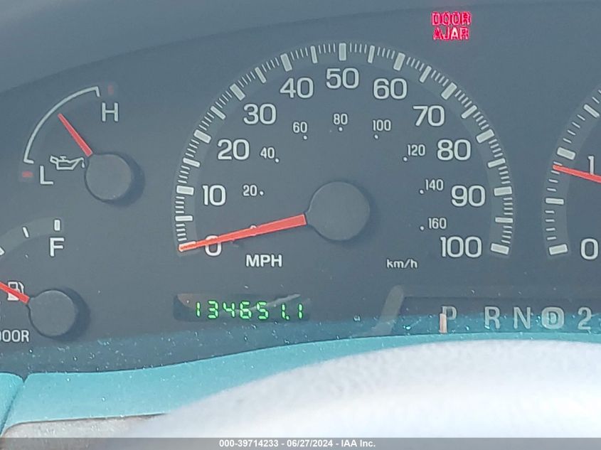 2000 Ford F-150 Lariat/Work Series/Xl/Xlt VIN: 1FTRX18L3YNB41909 Lot: 39714233