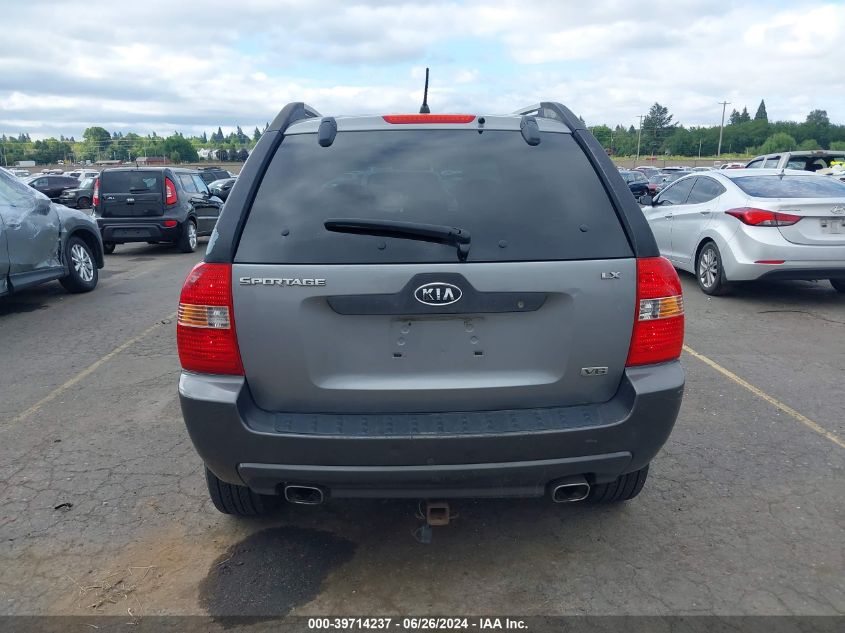 2006 Kia Sportage Ex V6/Lx V6 VIN: KNDJE723067201886 Lot: 39714237