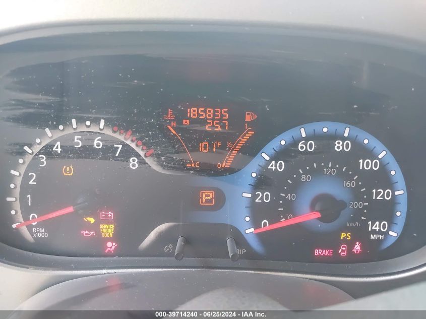 2010 Nissan Cube 1.8Sl VIN: JN8AZ2KR9AT170704 Lot: 39714240