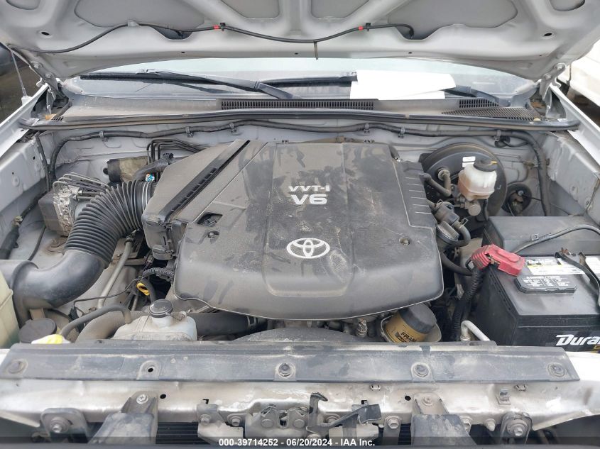 2009 Toyota Tacoma Prerunner V6 VIN: 5TETU62N39Z628399 Lot: 39714252