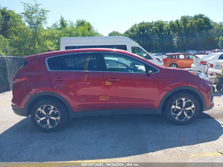 2020 Kia Sportage Lx VIN: KNDPM3AC6L7786279 Lot: 39714262