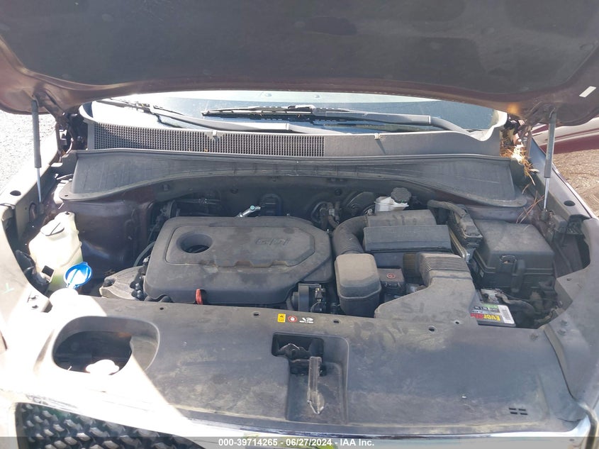 2017 Kia Sorento 2.4L Lx VIN: 5XYPG4A35HG263598 Lot: 39714265