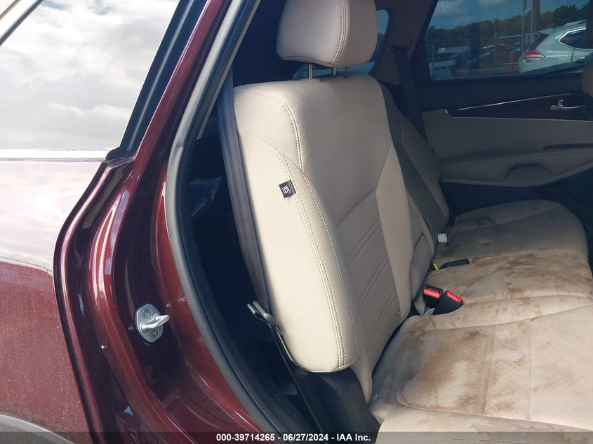 2017 Kia Sorento 2.4L Lx VIN: 5XYPG4A35HG263598 Lot: 39714265