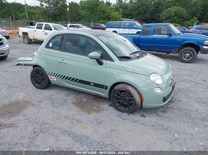 2012 Fiat 500 Pop VIN: 3C3CFFAR0CT223288 Lot: 39714268