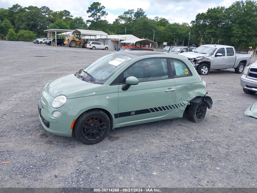 2012 Fiat 500 Pop VIN: 3C3CFFAR0CT223288 Lot: 39714268