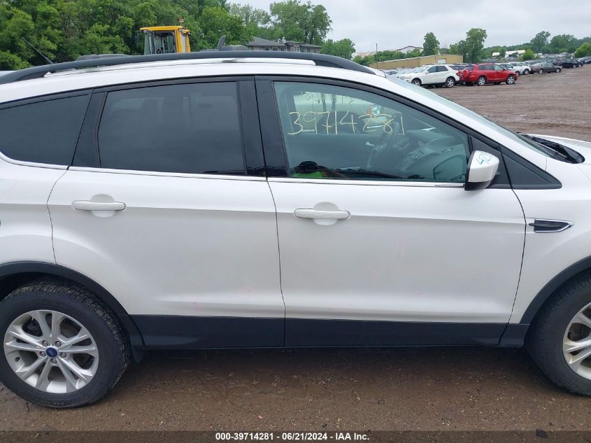 2018 Ford Escape Se VIN: 1FMCU9GDXJUA99270 Lot: 39714281