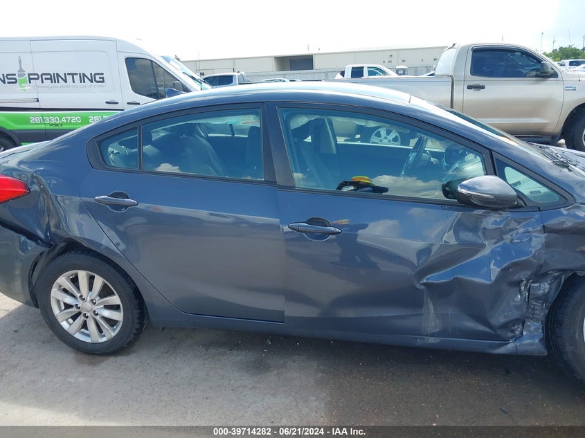 2014 KIA FORTE LX - KNAFX4A68E5092711
