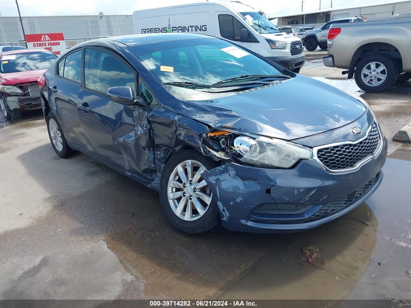 2014 KIA FORTE LX - KNAFX4A68E5092711