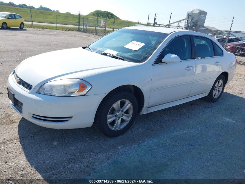 2012 Chevrolet Impala Ls VIN: 2G1WF5E3XC1280312 Lot: 39714289