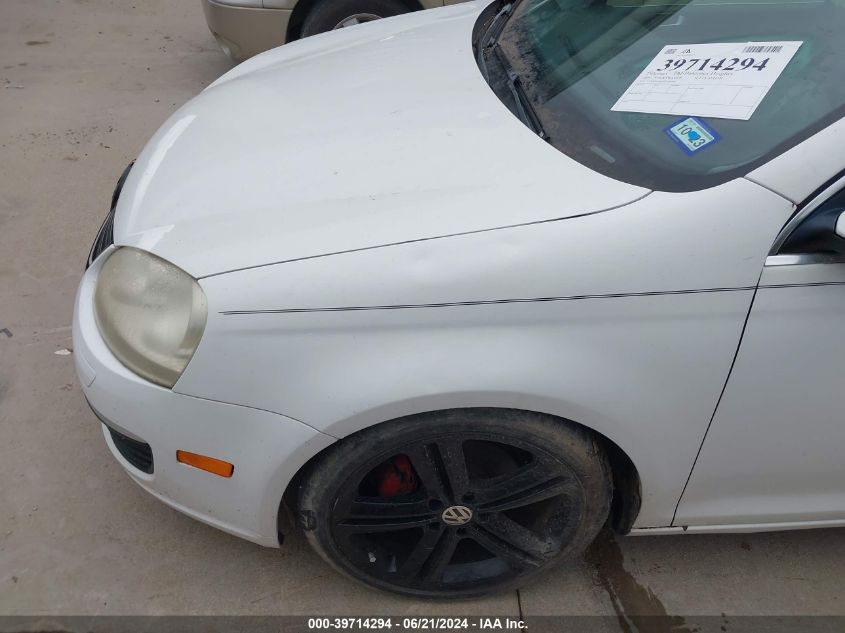 2009 Volkswagen Jetta Sedan Sel VIN: 3VWRM71K69M096969 Lot: 39714294